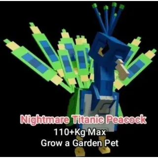 Titan Peacock  110+Kg Max Grow a Gar