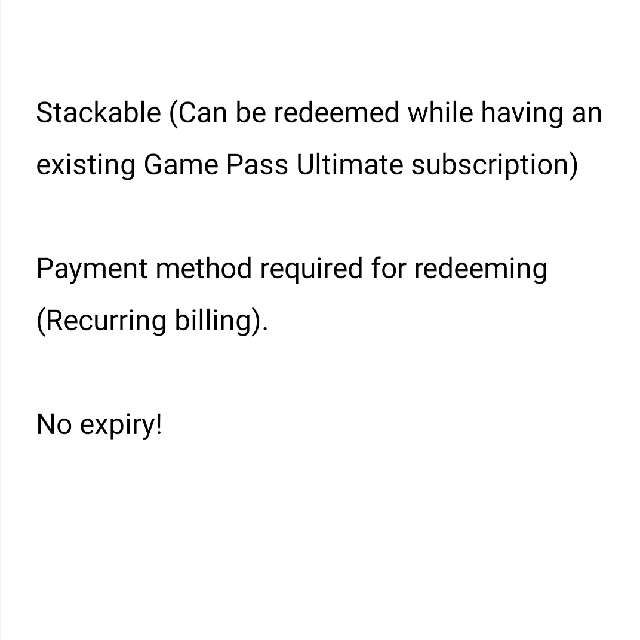 Xbox Game Pass Ultimate Stackable Xbox Gift Card Gift Cards Gameflip