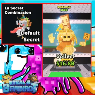 La Secret Combinasion gold $156.2M/s