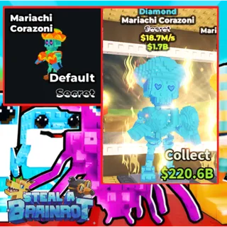 Mariachi Corazoni diamond $18.7M/s