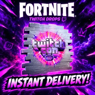 TwitchCon 2025 Spray | Fortnite Twitch Drops - INSTANT DELIVERY