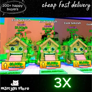 3X esok sekolah 5.3Qn/s 