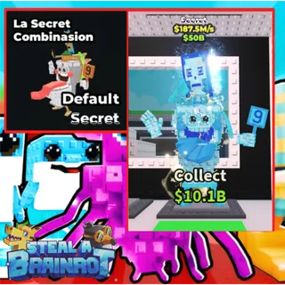 La Secret Combinasion diamond $187.5M/s