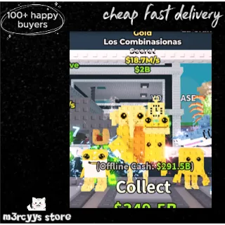 18.7m/s gold Los Combinasionas