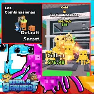 LOS COMBINASIONAS gold $93.7M/s