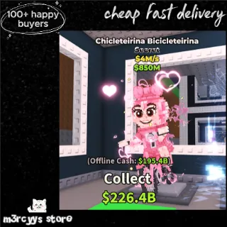 CHICLETEIRINA BICICLETEIRINA