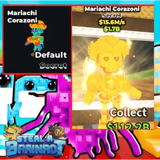 Mariachi Corazoni gold $15.6M/s