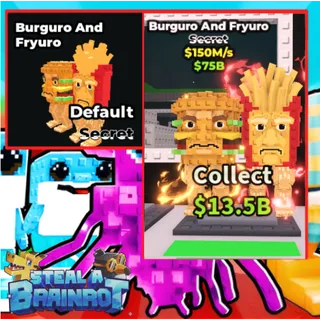 Burguro and Fryuro $150M/s
