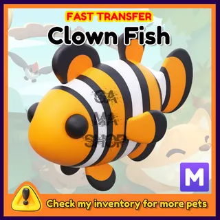Mega Clownfish Adopt Me