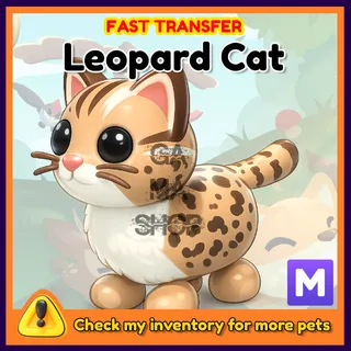 Mega Leopard Cat Adopt Me