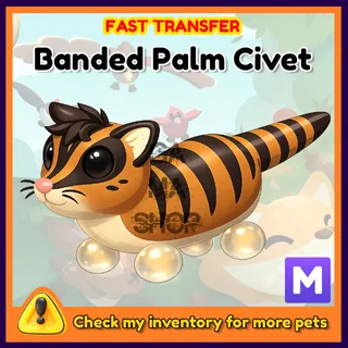Mega Banded Palm Civet Adopt Me