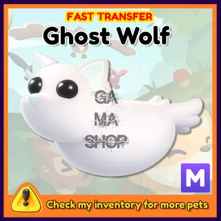 Mega Ghost Wolf Adopt ME