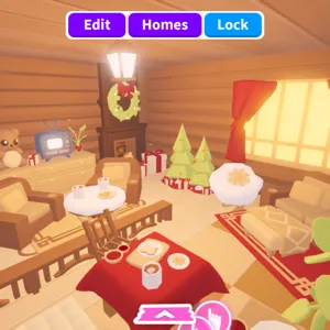 tiny cute christmas home