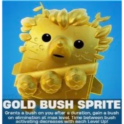 GOLD BUSH SPRITE INDEX