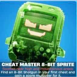 CHEAT MASTER 8-BIT SPRITE INDEX