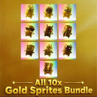 ALL GOLD SPRITES BUNDLE!
