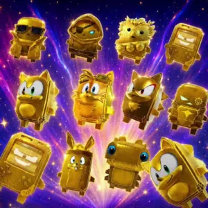 ALL 10 NEW GOLD SPRITES