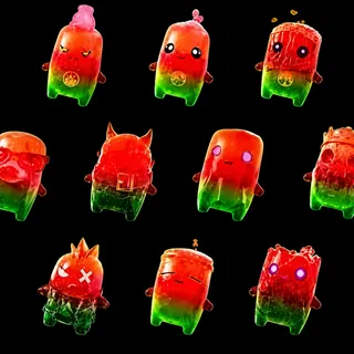 All Gummy Sprites