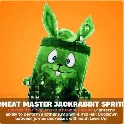 CHEAT MASTER JACKRABBIT SPRITE INDEX