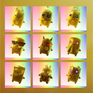 9 gold sprites