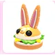 burger bun hat