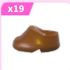 eco brown wooden clogs