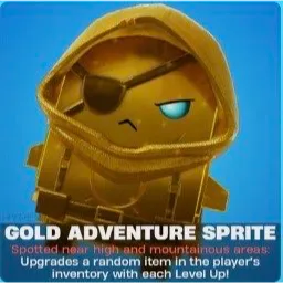 GOLD ADVENTURE SPRITE INDEX