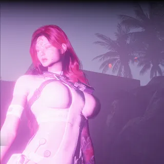 Once Human Female Character QR CODE