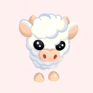 MEGA NEON ANGUS CALF (with optional outfit)