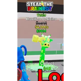 Fortnite Steal The Brainrot Toxic Kravilino Cekicino