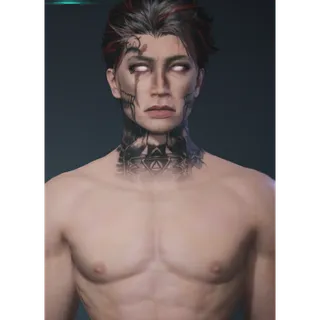 Once Human Male Character QR CODE