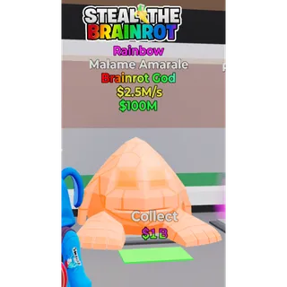 Fortnite Steal The Brainrot Rainbow Malame Amarale