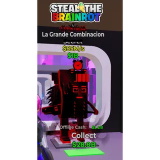 Fortnite Steal The Brainrot Darkness La Grande Combinacion