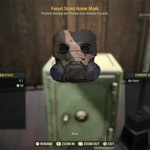 Forest Scout Armor Mask