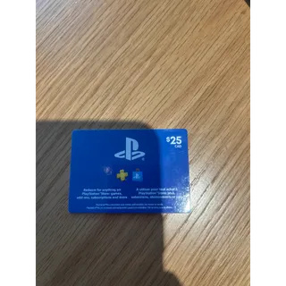 $25.00 CAD PlayStation Store