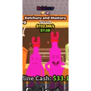 Ketchuru and musturu Rainbow- steal a Brainrot 