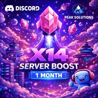 14x Discord Server Boost – 1 Month