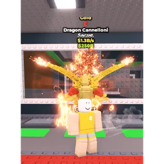 1.3B/s Gold dragon cannelloni