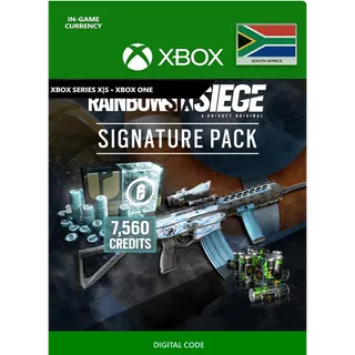 7,560 Signature Pack xbox code South Africa