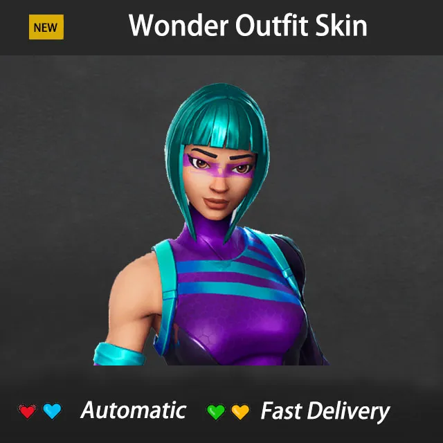 Code | Wonder Outfit Skin - Fortnite Game Items - Gameflip