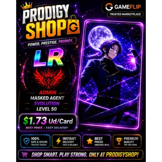 🔥 $1.73 UD/Card | ADMIN Masked Agent Evolution Lv.50 | Anime Card Farm LR