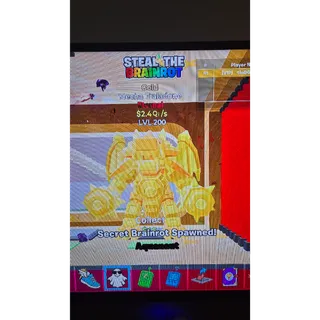 Gold Mecha traladone 200 level