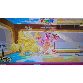 Bundle Gold Mecha traladone 200 level and summer Cannelloni Dragoni 151 level