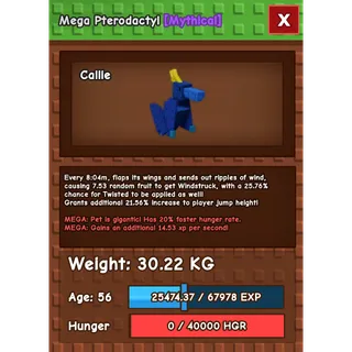 MEGA HUGE PTERODACTYL