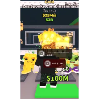 Gold Los spooky Combinasionas