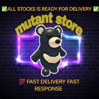 MEGA BLACK MOON BEAR