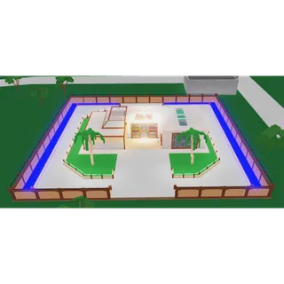 Palm Island House Base Lumber Tycoon 2
