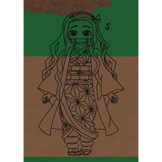 Nezuko Kamado Wire Art Lumber Tycoon 2