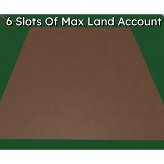 6 Max Land Slots Account Lumber Tycoon 2