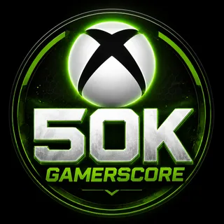 50k Xbox Gamerscore Account